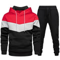 Hooded Sweatshirt and Tracksuit Set for Men