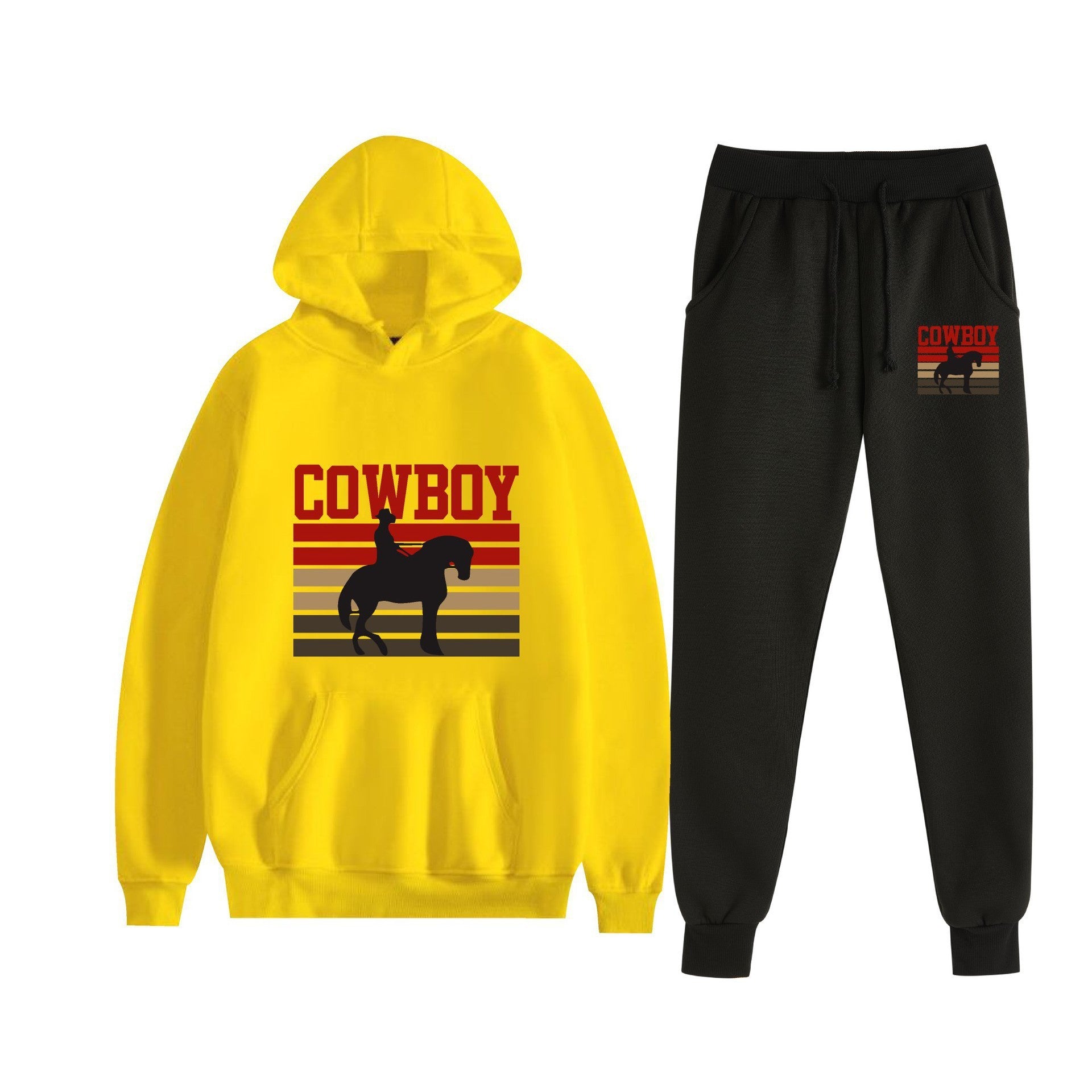 Cowboy Bebop Print Unisex Hoodie Set
