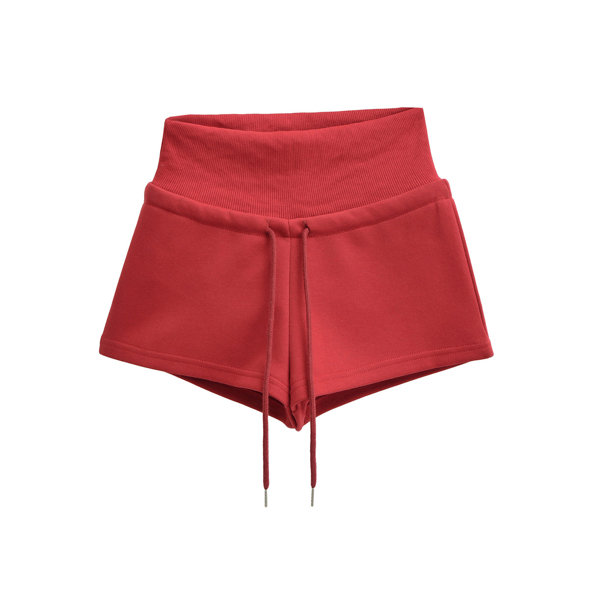 Casual White Shorts for Women, Lightweight High-Waisted A-Line Wide Leg Shorts