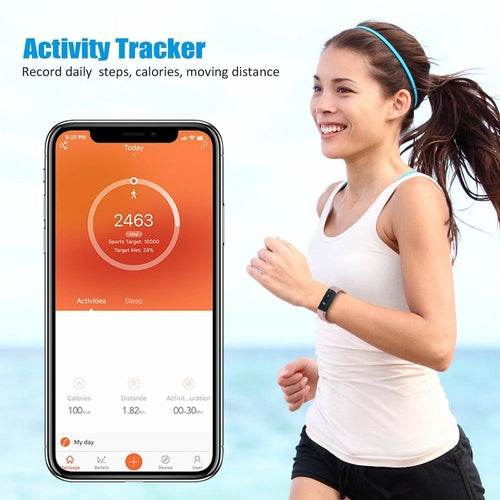 SmartFit Slim Activity Tracker E Monitor Smart Watch Com Extra GRÁTIS