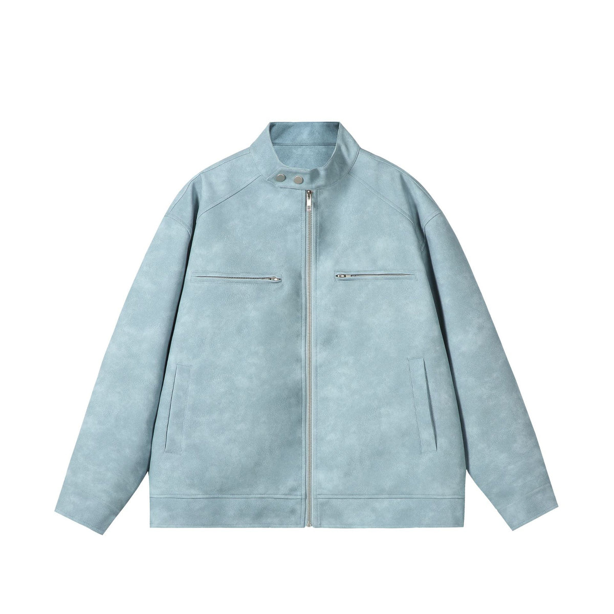 Stand up collar design casual jacket