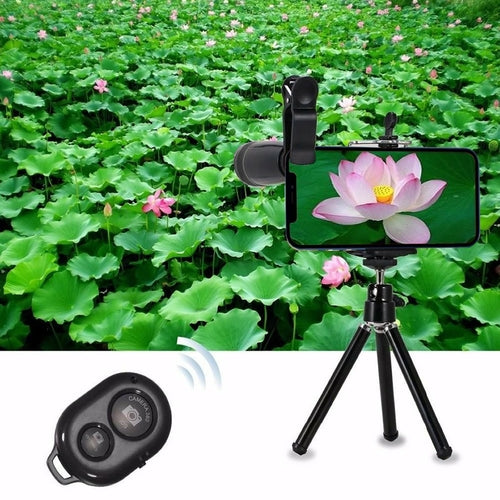 Kit de lentes de câmara para smartphone 11 em 1