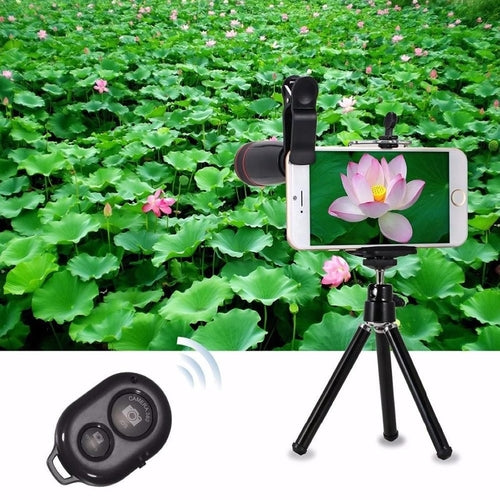 Kit de lentes de câmara para smartphone 11 em 1
