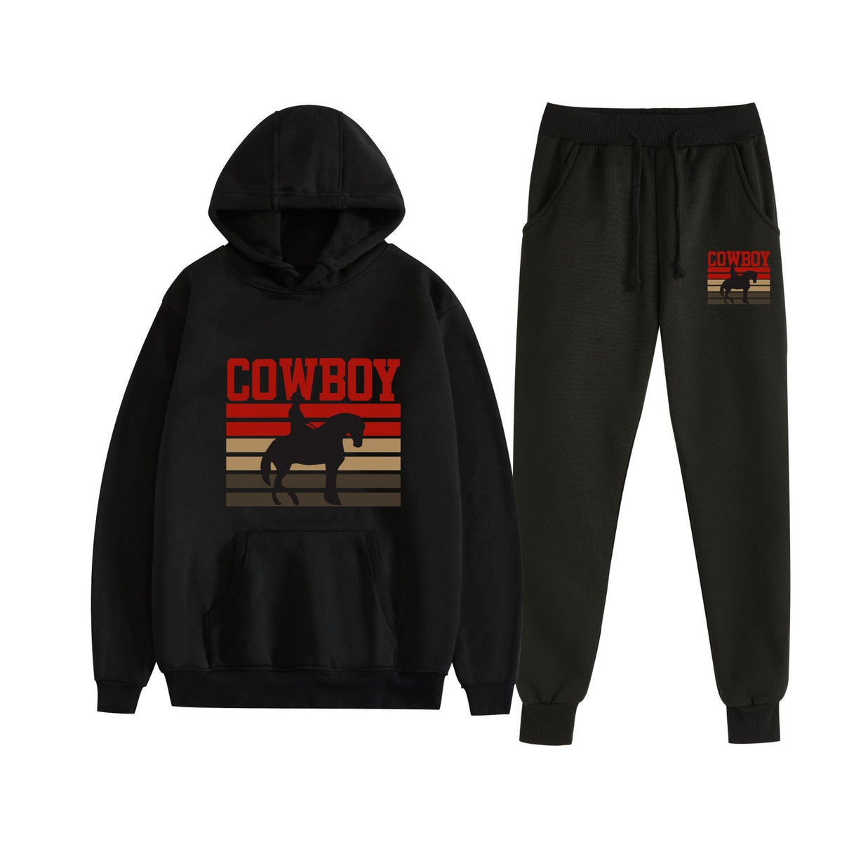 Cowboy Bebop Print Unisex Hoodie Set