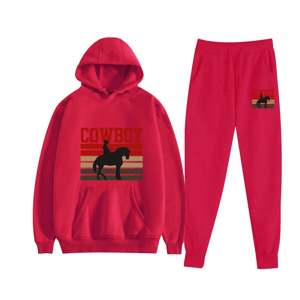 Cowboy Bebop Print Unisex Hoodie Set