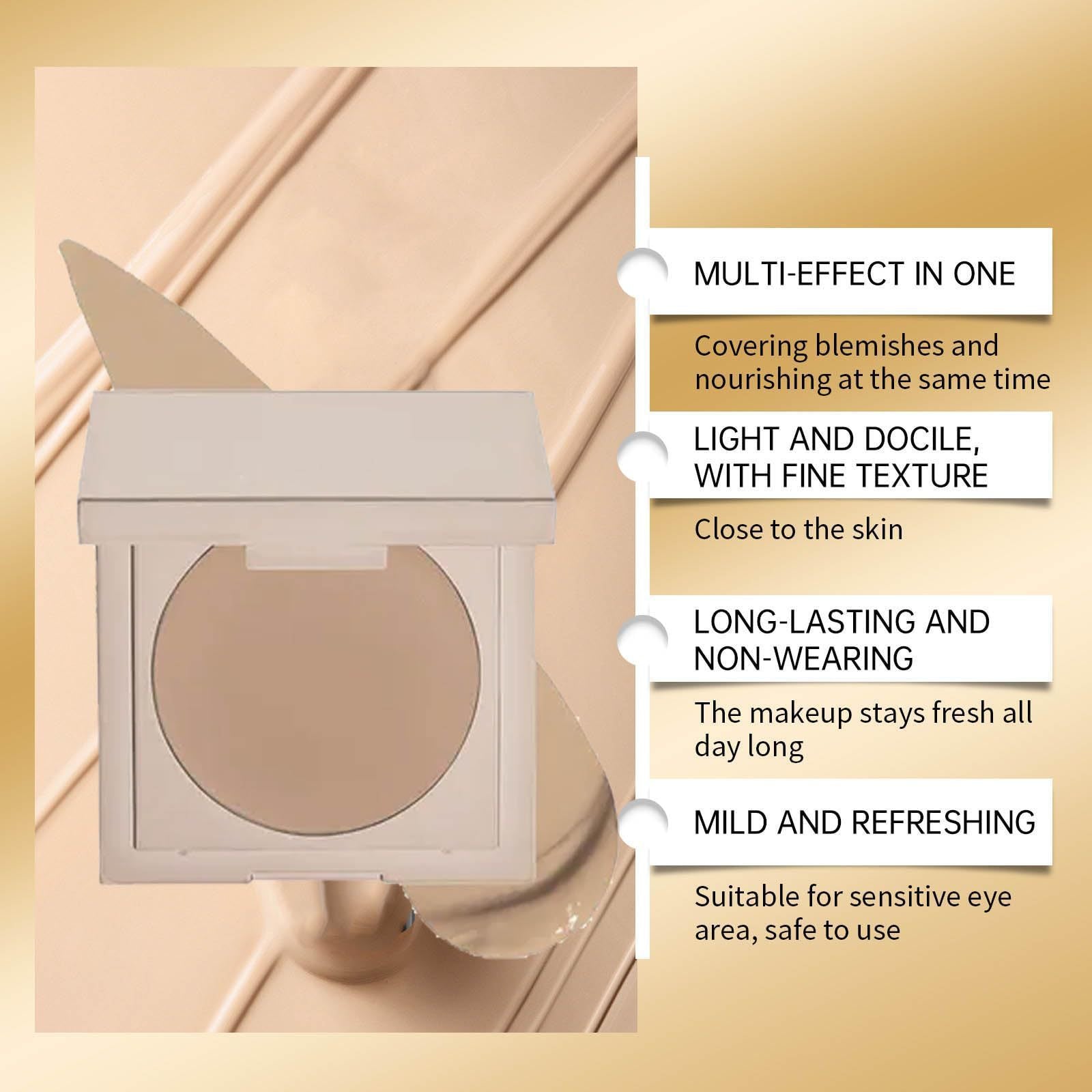 Colored Clay Undereye Corrector - Under-eye Concealer for Dark Circles