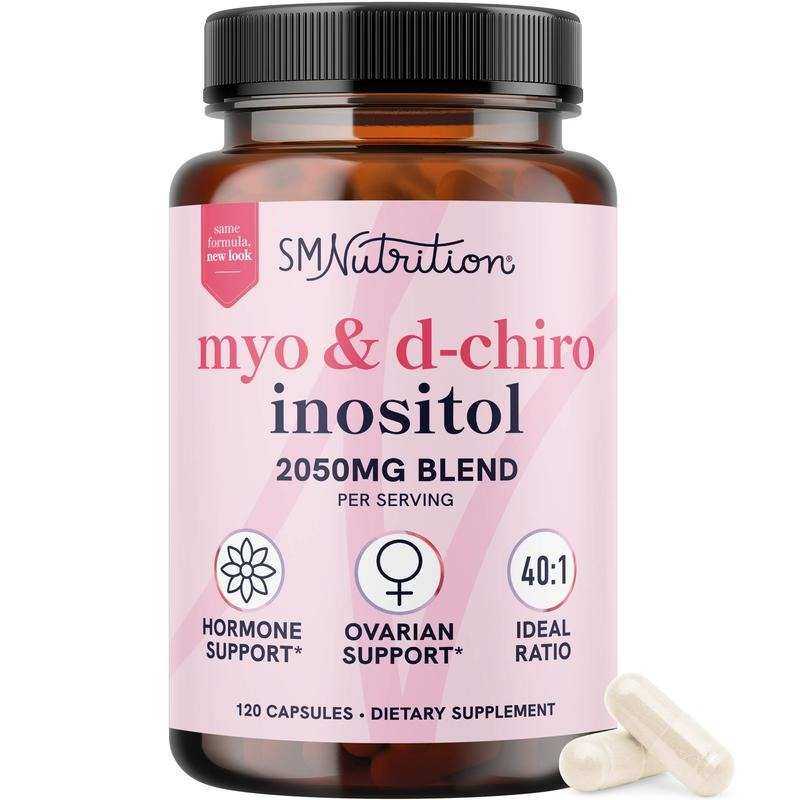 Hot selling female hormone balance Myo Inositol and D-Chiro Inositol capsules can be used for O EM