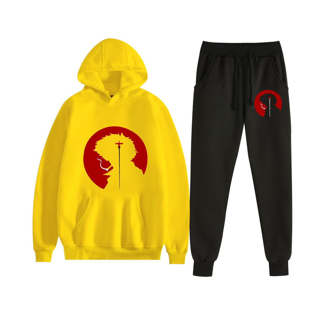 Cowboy Bebop Print Unisex Hoodie Set