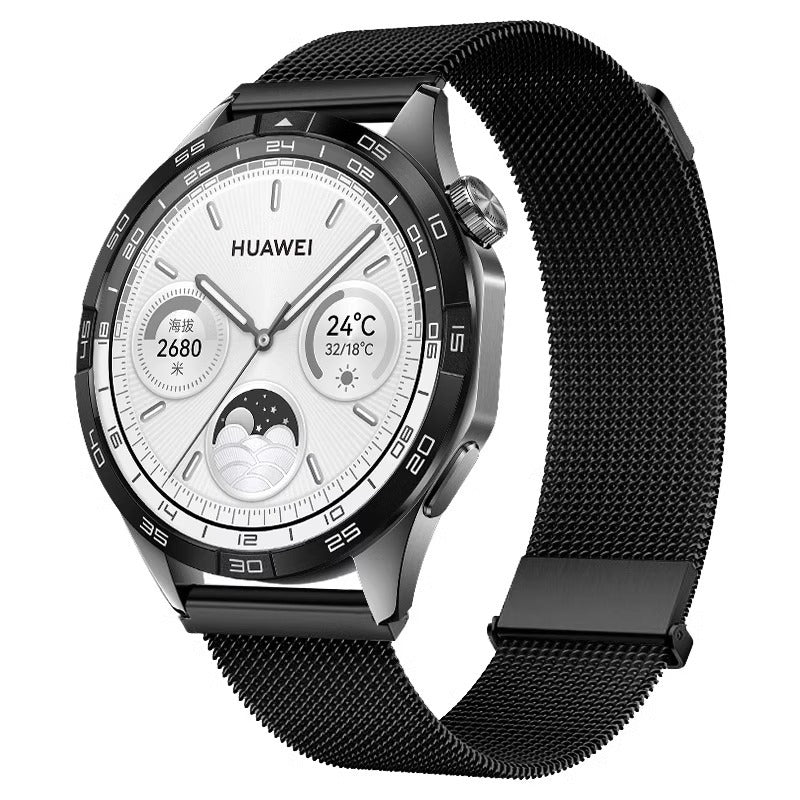Compatibility Huawei GT5 Watch Band, Watch GT4 New GT5 Pro Wristwatch, Watch 4/3 Pro Milanese Strap