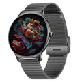 V89 Smart Watch Ultra-Thin Bluetooth Calling HD Screen Sport Waterproof Message Call Reminder AMOLED