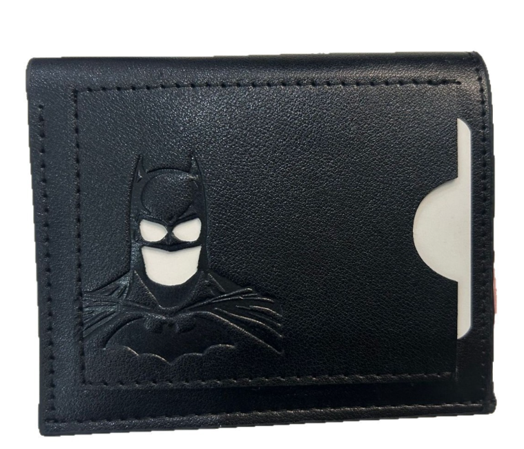 Multi-functional Batman Wallet Men's New Style Factory Direct Sale Business Casual Dual-Use Retro Marvel Multi-pocket Wallet