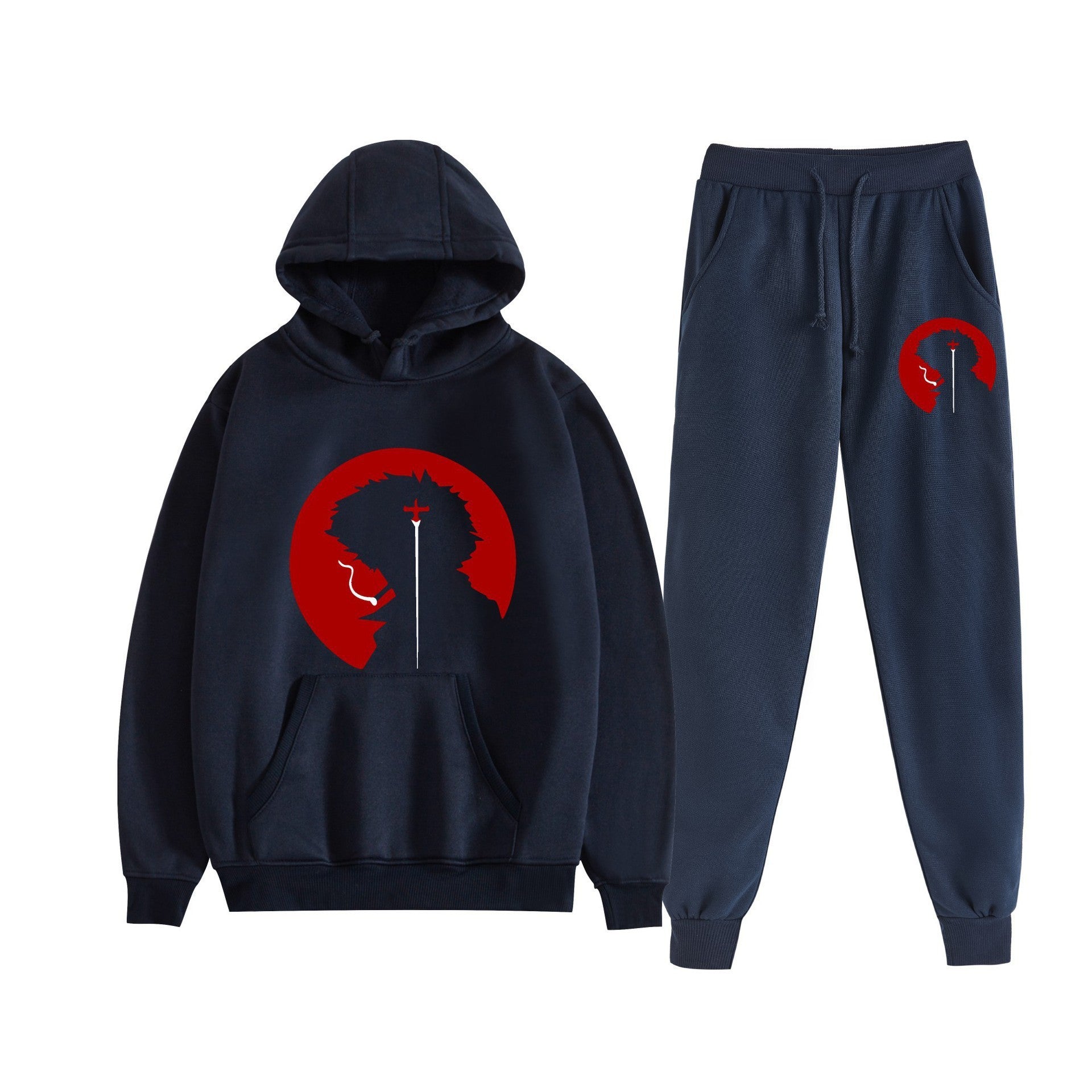 Cowboy Bebop Print Unisex Hoodie Set