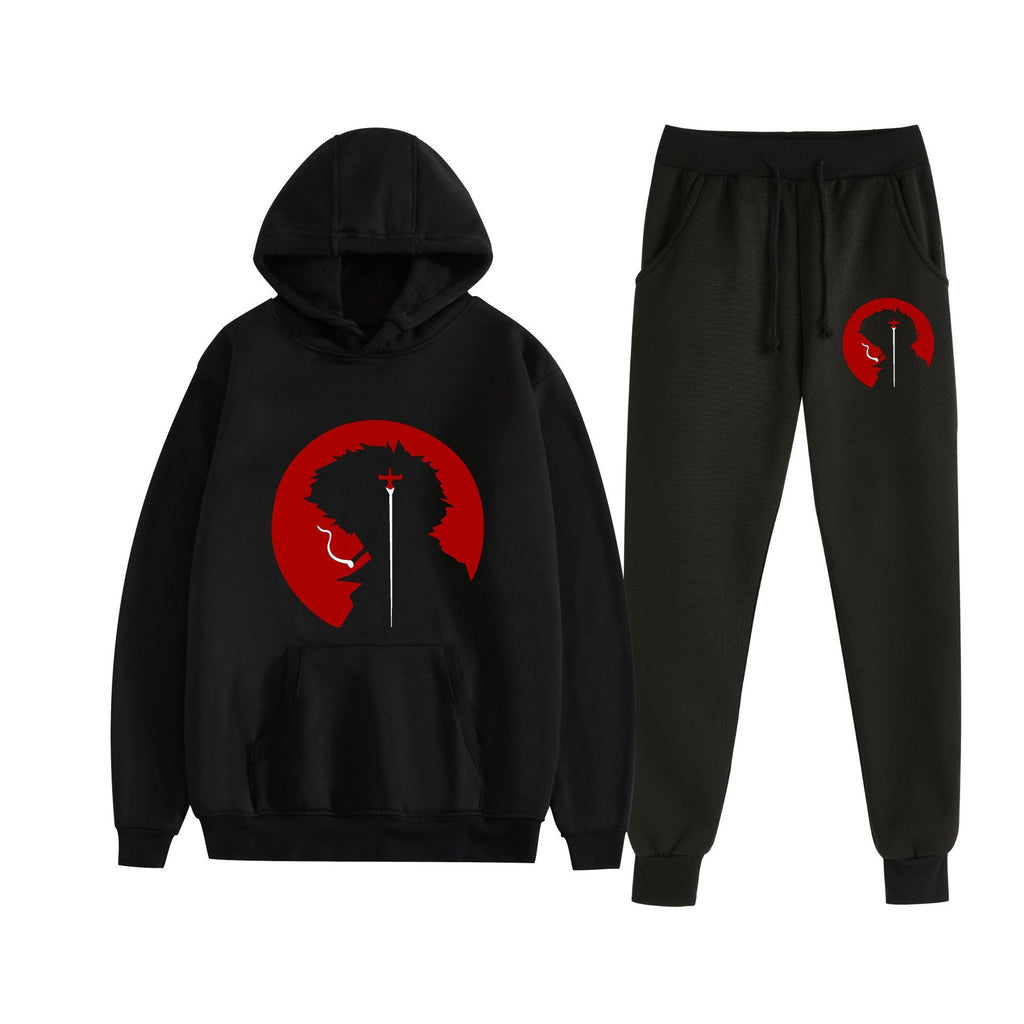 Cowboy Bebop Print Unisex Hoodie Set