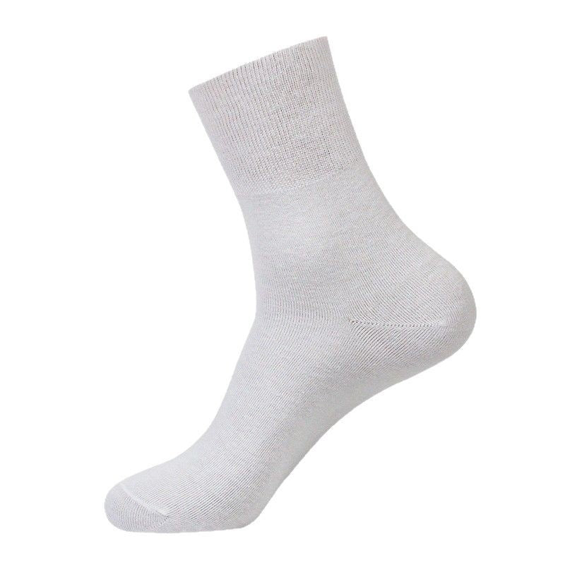 Loose thin style wide mouth thin cotton spring and summer men's cotton socks