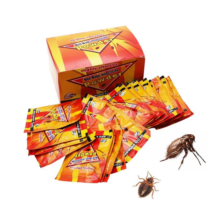 Powder for Export - English Version, Lice and Bed Bug Killer, External Insecticide, Household Pest Control Powder