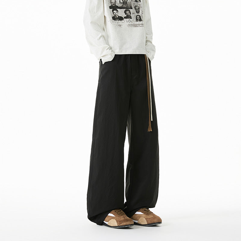 Casual Pants for Men, Urban Commute Outdoor Quick-Dry Windproof Sports, Spring and Autumn New Loose Casual Sporty Versatile Style