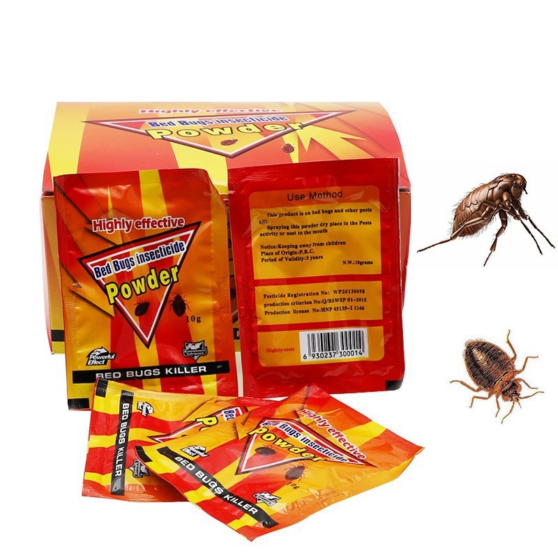 Powder for Export - English Version, Lice and Bed Bug Killer, External Insecticide, Household Pest Control Powder