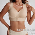 Women's Posture Correction Sports Bra, Jelly Pad Push Up Lifting Support, Breathable Anti-Sagging Plus Size Bra