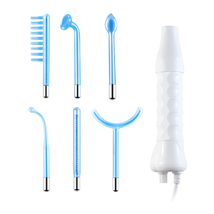 High-Frequency Ozone Therapy Device Portable Handheld Six-in-One Acne Treatment Beauty Instrument