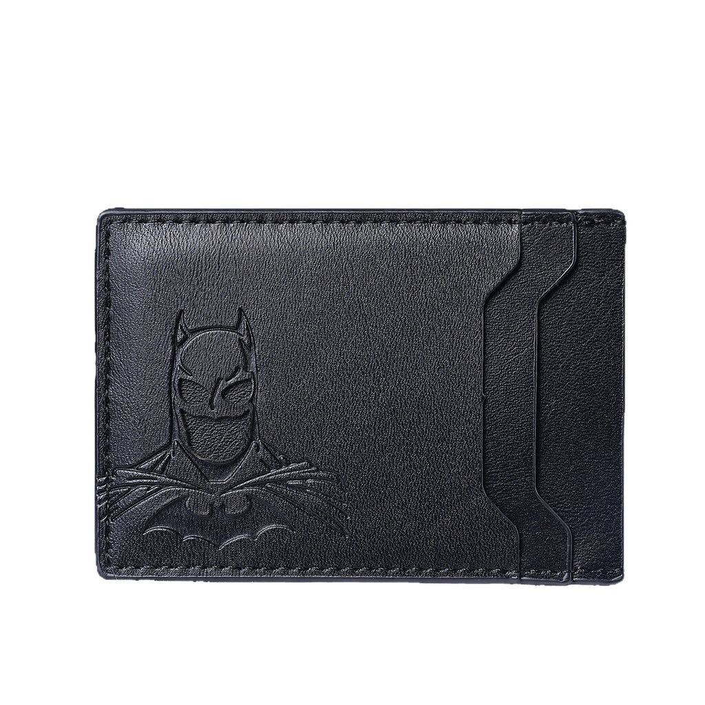 Superhero Batman Character Men's Multi-Card Wallet Card Holder ID Case with Multiple Card Slots