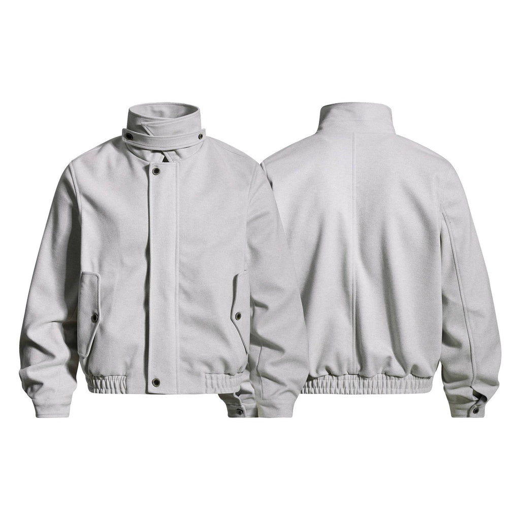 Collar collar woolen jacket