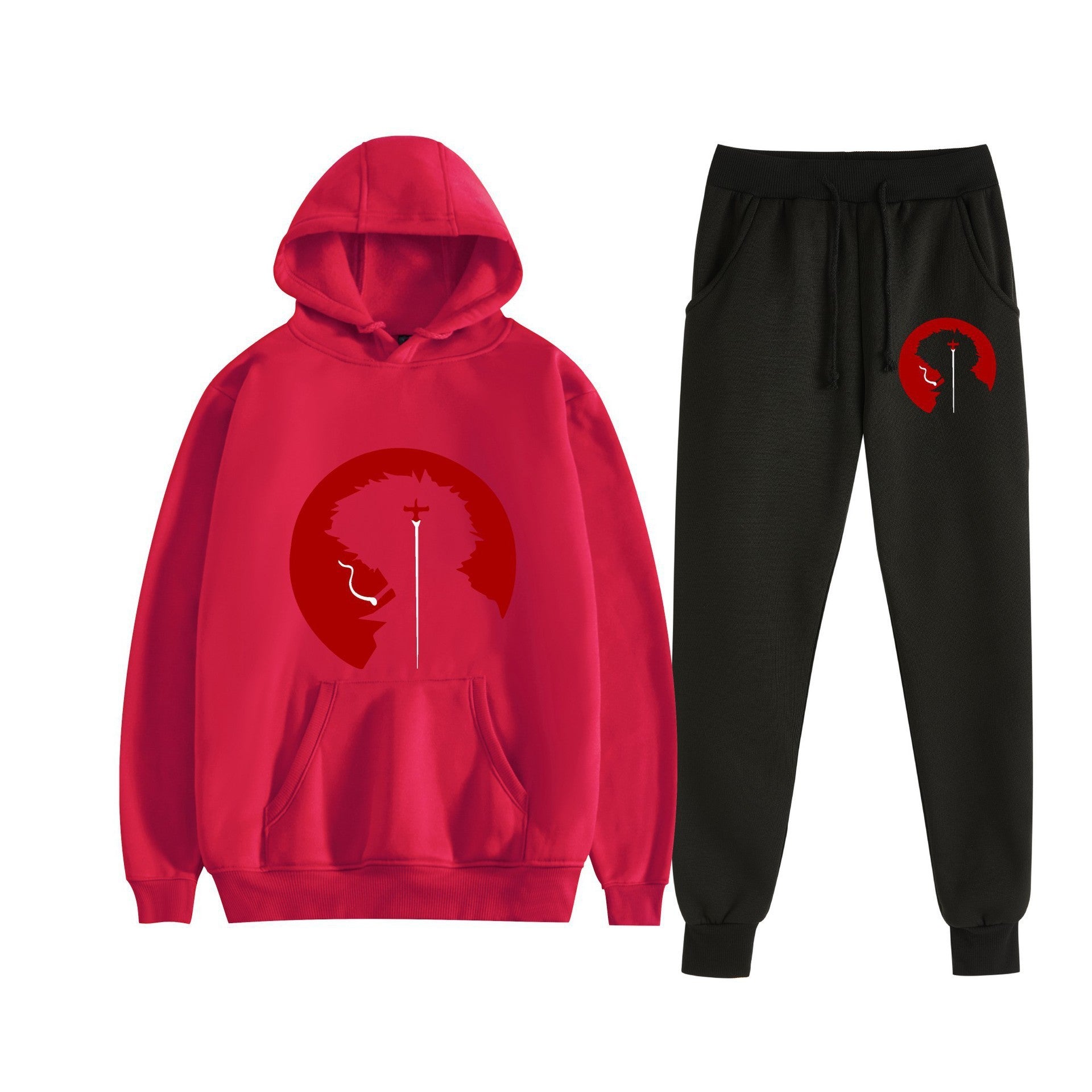 Cowboy Bebop Print Unisex Hoodie Set