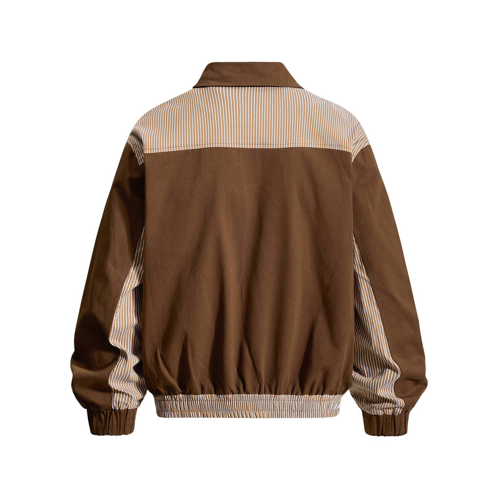 Small Spurs Embroidered Logo Design Jacket