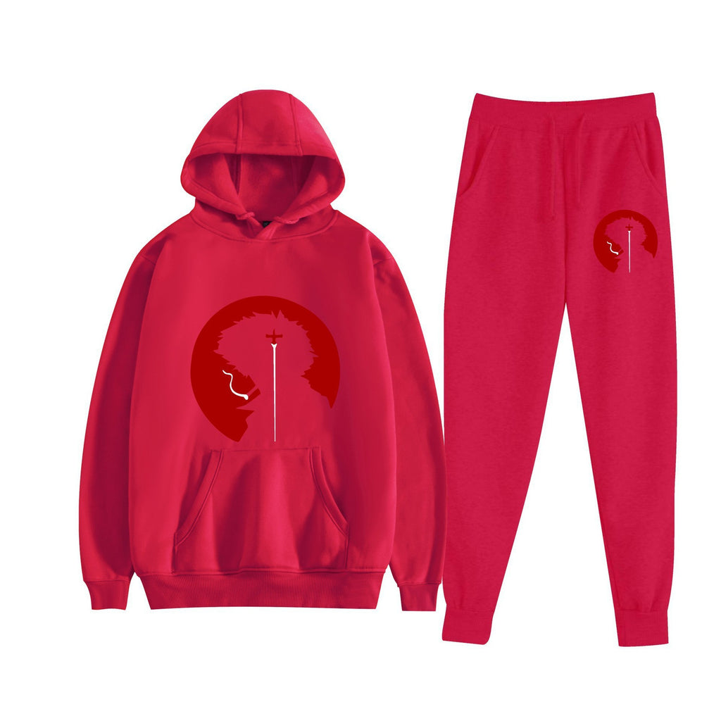 Cowboy Bebop Print Unisex Hoodie Set