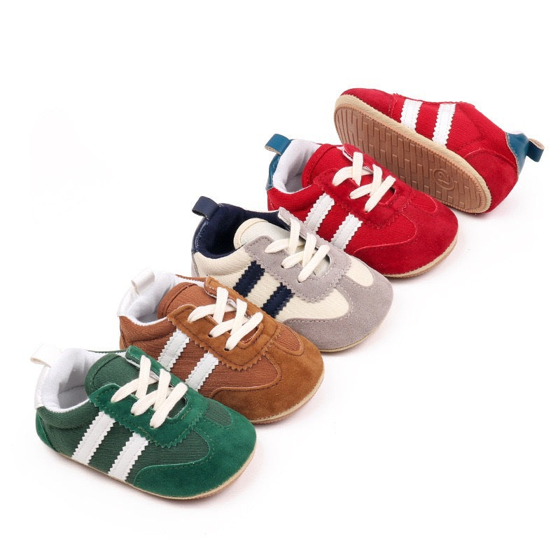 Spring and Autumn Infants' Soft Sole Anti-slip Durable Fashion Versatile Indoor and Outdoor Casual Shoes for Boys and Girls, Walking Shoes, Sports Shoes
