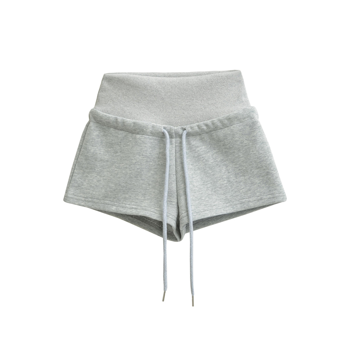 Casual White Shorts for Women, Lightweight High-Waisted A-Line Wide Leg Shorts