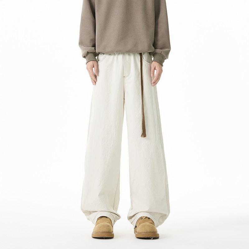 Casual Pants for Men, Urban Commute Outdoor Quick-Dry Windproof Sports, Spring and Autumn New Loose Casual Sporty Versatile Style