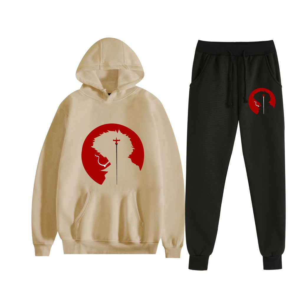Cowboy Bebop Print Unisex Hoodie Set