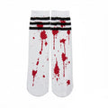 Costume Accessories Nurse Student Bloody Socks Halloween Adult Socks Kids Ghost Festival Zombie Socks Striped