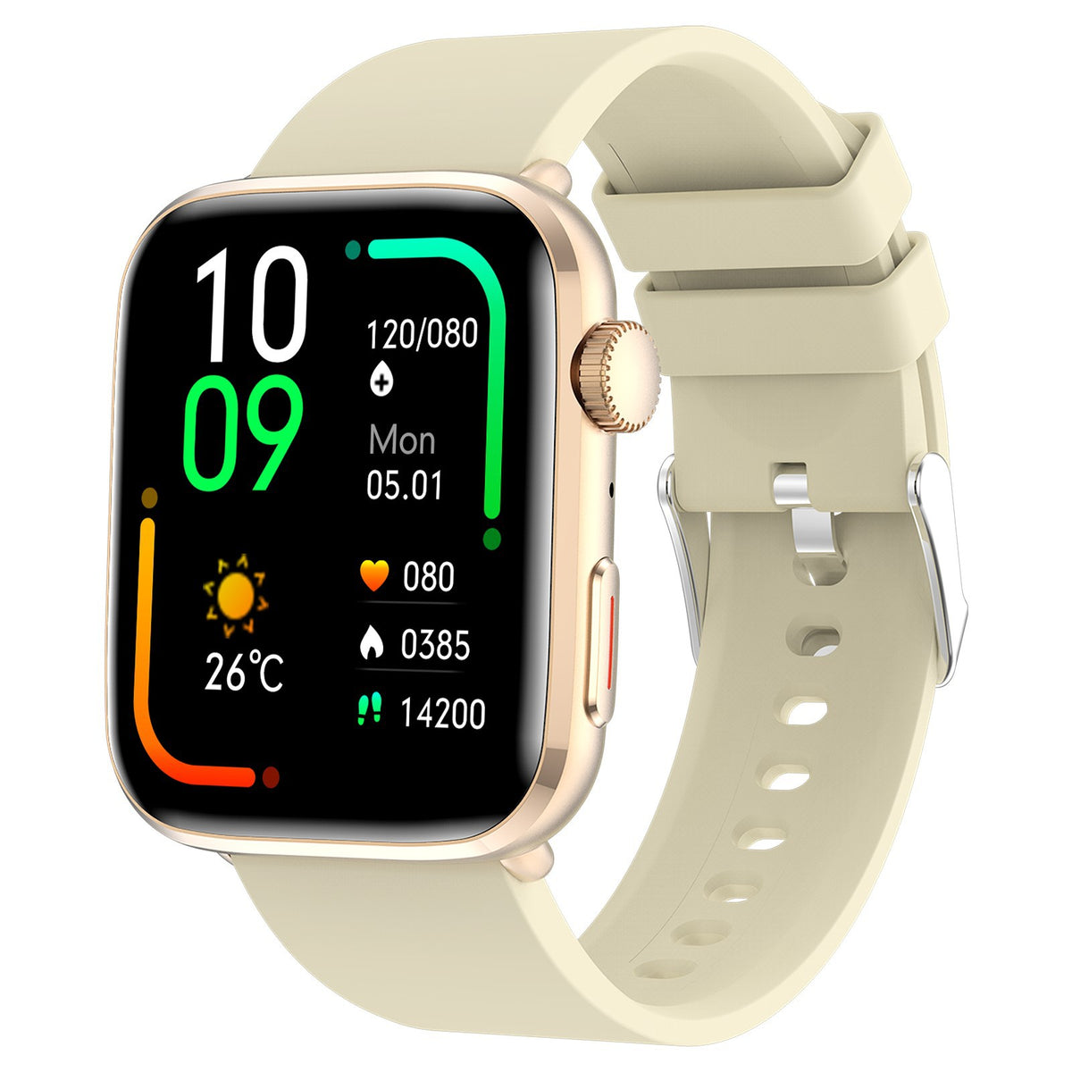 T92 smartwatch Bluetooth call heart rate blood oxygen body temperature health monitoring sports waterproof