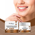 Oralhoe Tangerine Peel Dental Powder Gentle Cleaning Remove Stains Breath Fresh Mouth Care Smile Oral Care