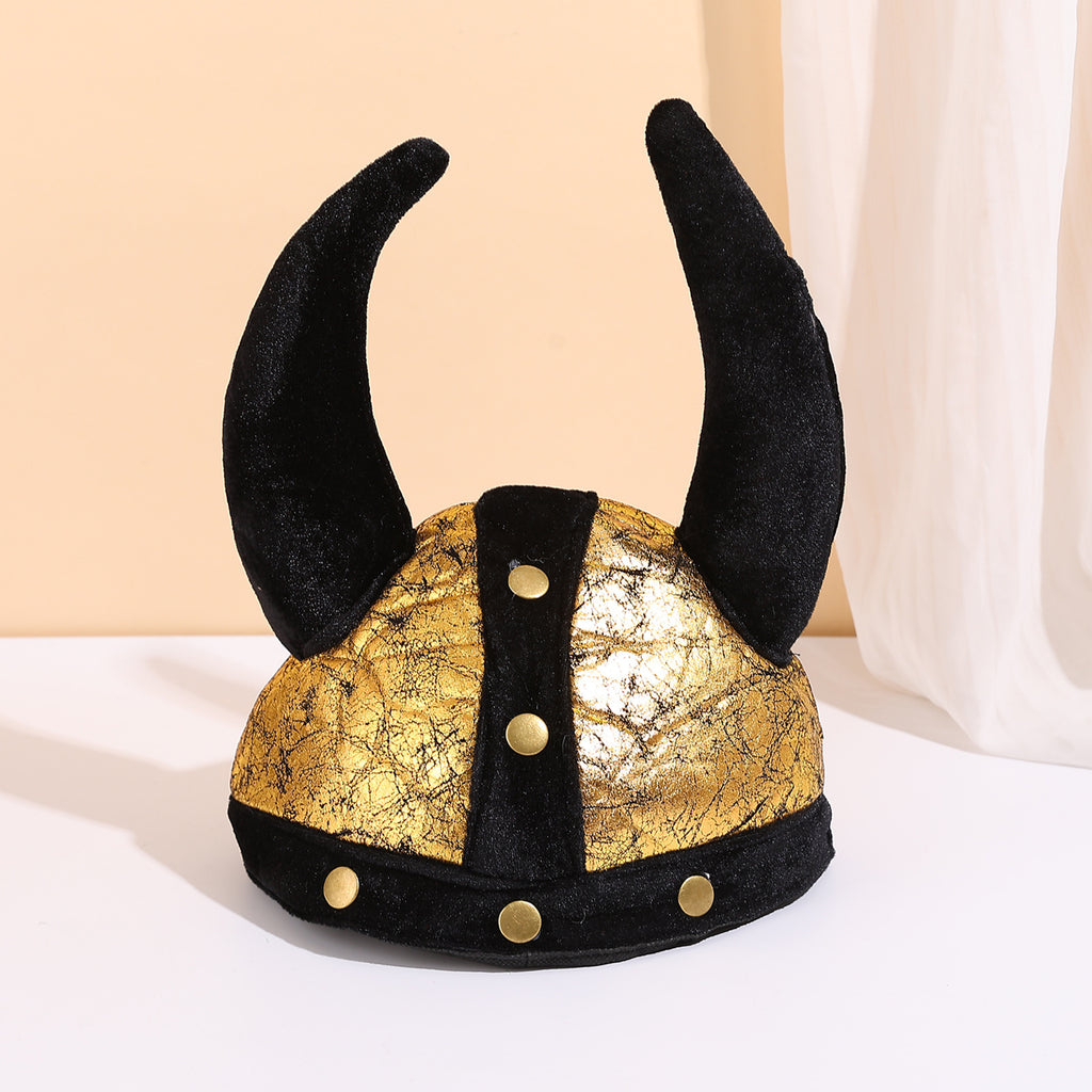 Halloween Easter Gift Decoration Christmas Decorative Hat Bull Head Wax Hat Cute Fashion Gift