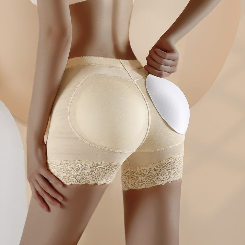 Full buttocks fake buttocks underwear body shaping flat corner compression pants