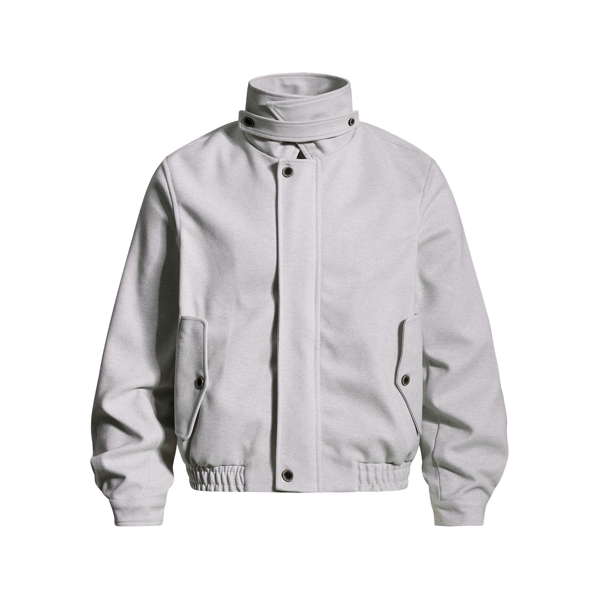 Collar collar woolen jacket