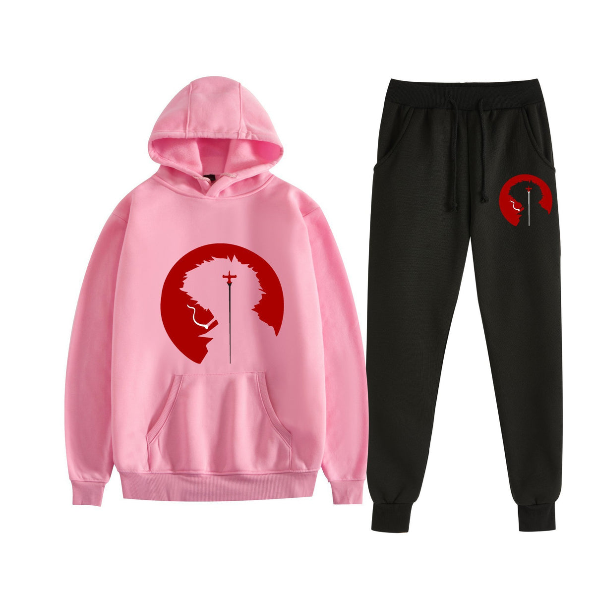Cowboy Bebop Print Unisex Hoodie Set