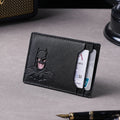 Superhero Batman Character Men's Multi-Card Wallet Card Holder ID Case with Multiple Card Slots