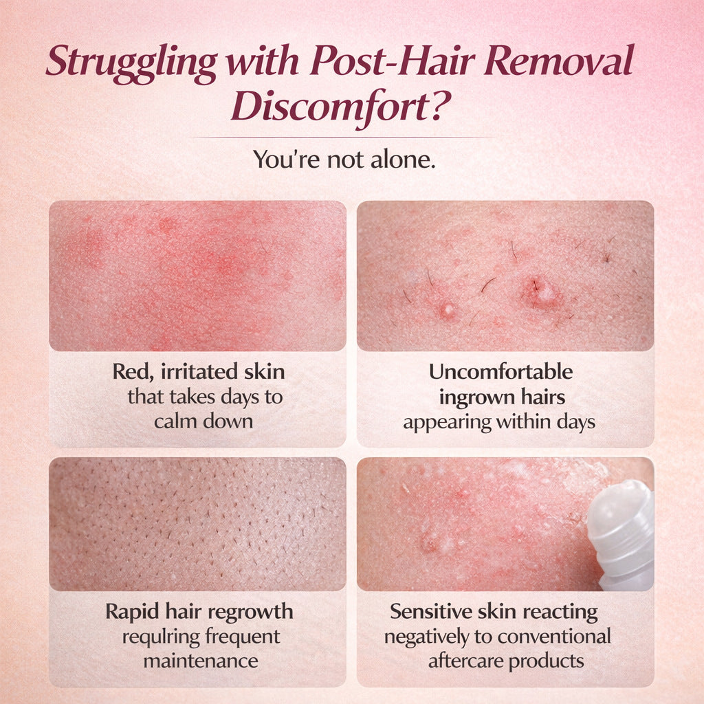 Roll-On Cyperus Rotundus Essential Oil for Hair Removal Care, Moisturizing  Soothing Skin
