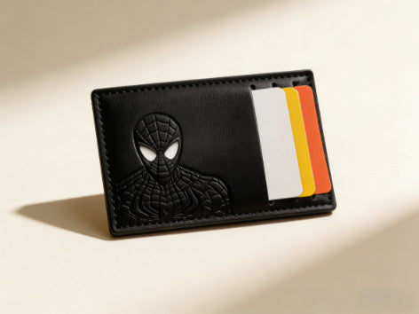 Youth Horizontal Wallet Fashion Card Case Slim PU Passport Cover Cross-border