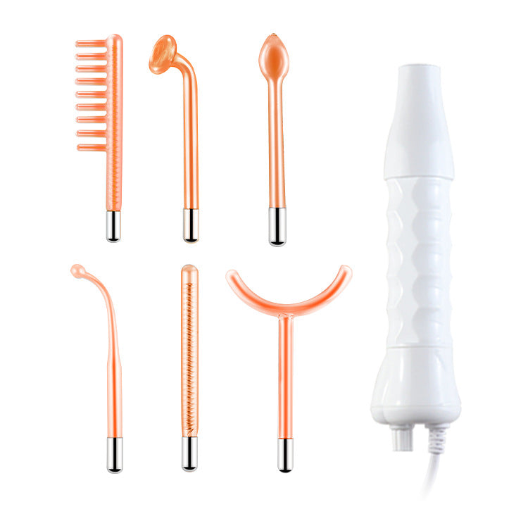 High-Frequency Ozone Therapy Device Portable Handheld Six-in-One Acne Treatment Beauty Instrument