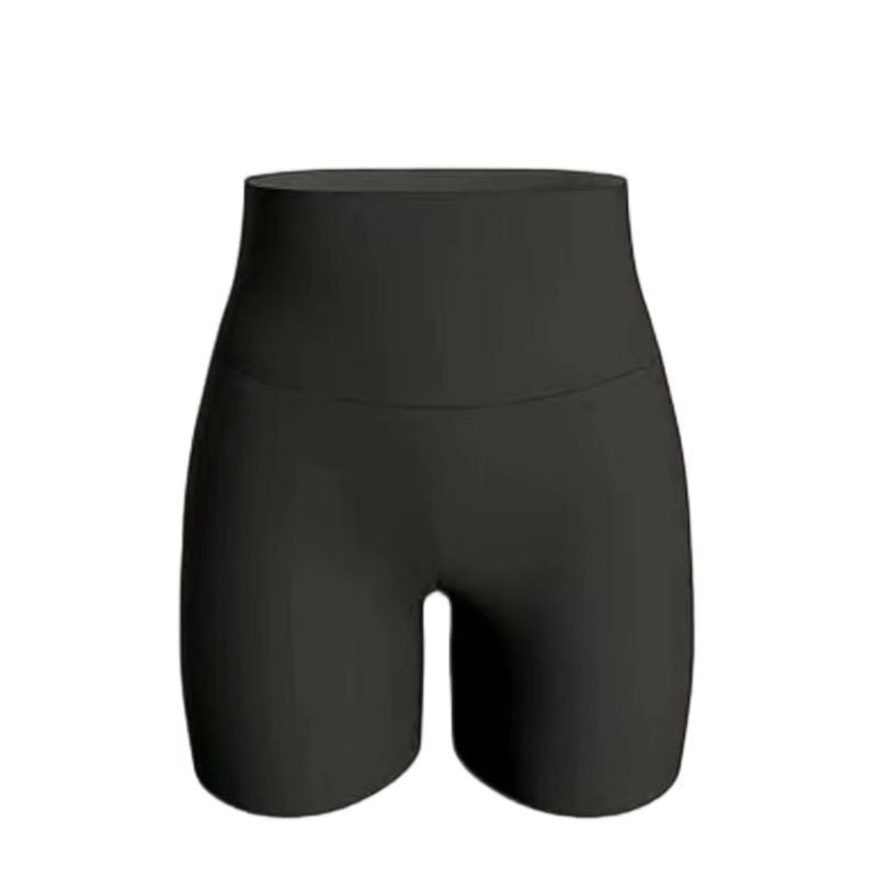 European American High Waist Slim Fit Yoga Fitness Shorts