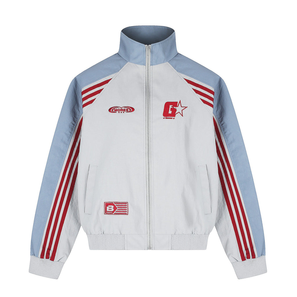 Color blocking design jacket