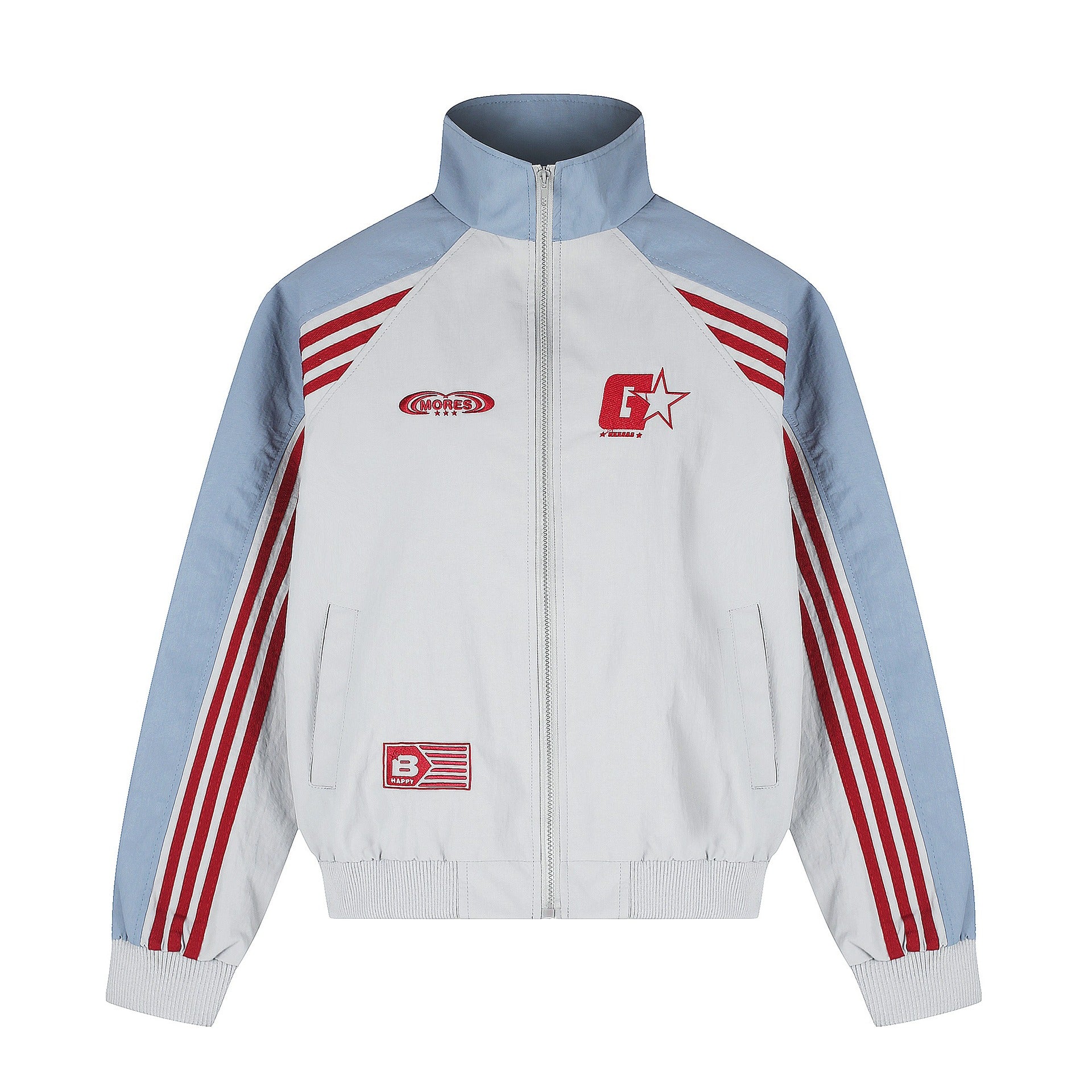 Color blocking design jacket