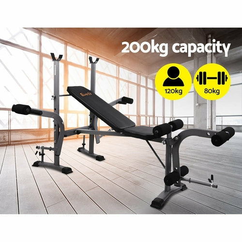 Banco de Musculação Multifuncional Everfit 7 em 1