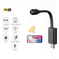 Mini Câmara Wi-Fi DIY USB 1080P com Detecção de Movimento para Segurança Residencial