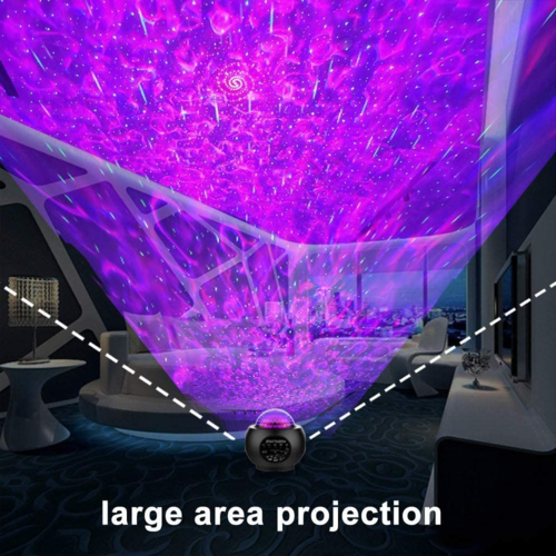 Projetor Galáxia LED com Bluetooth e Coluna Integrada 🌌✨