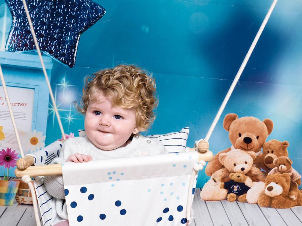 3 Blue Dots BabySwing